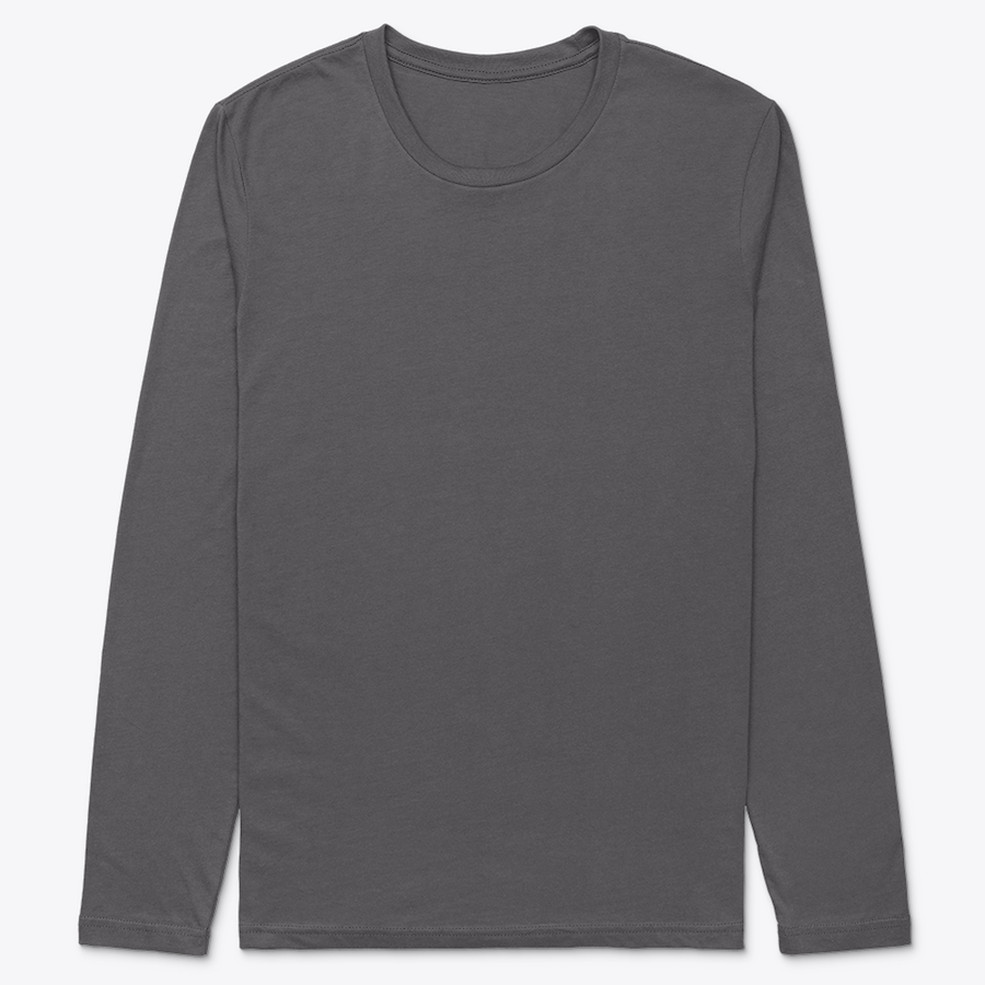 Soft and Durable Long Sleeve T-Shirt Blank - Perfect for Printing & Personalization