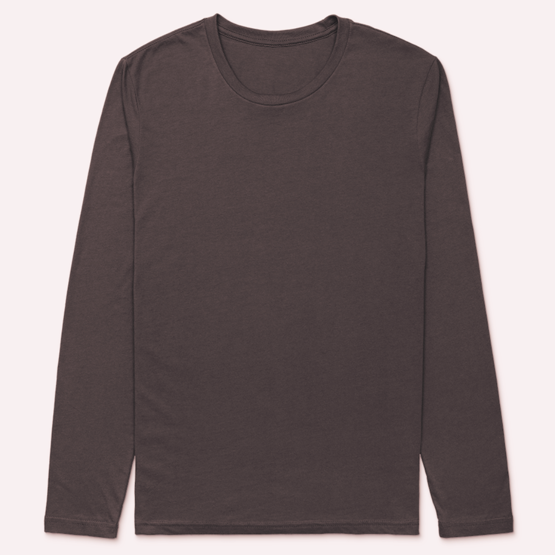 Stretch-Fit Long Sleeve T-Shirt Blank - Comfortable, Versatile & Perfect for Customization