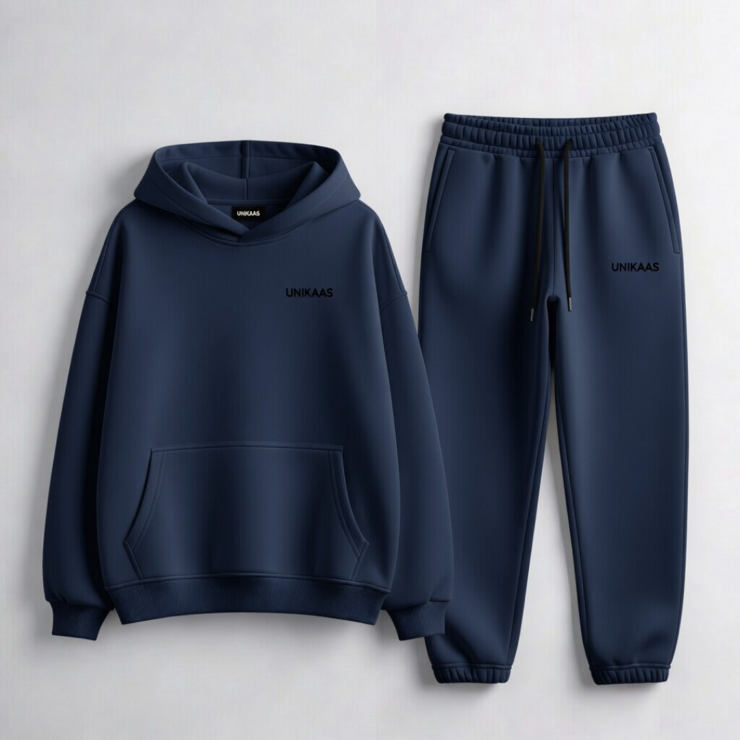 Alternative view of Grey Hoodie Tracksuit Wholesale Supplier | Bulk Manufacturer UK USA Canada Australia UAE Pakistan | Unikaas