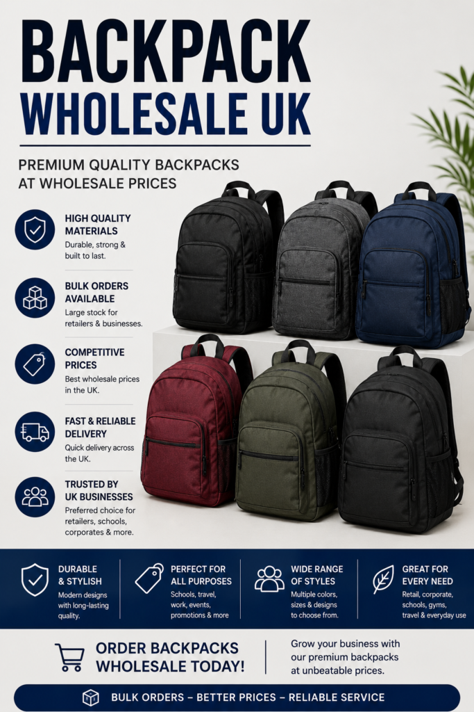 bagpack wholesale