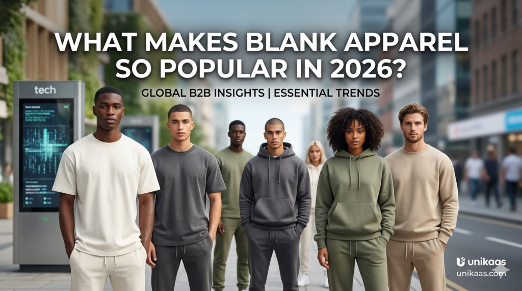 Why Blank Apparel Is Popular in 2026 | UK, USA, CA, AU, UAE