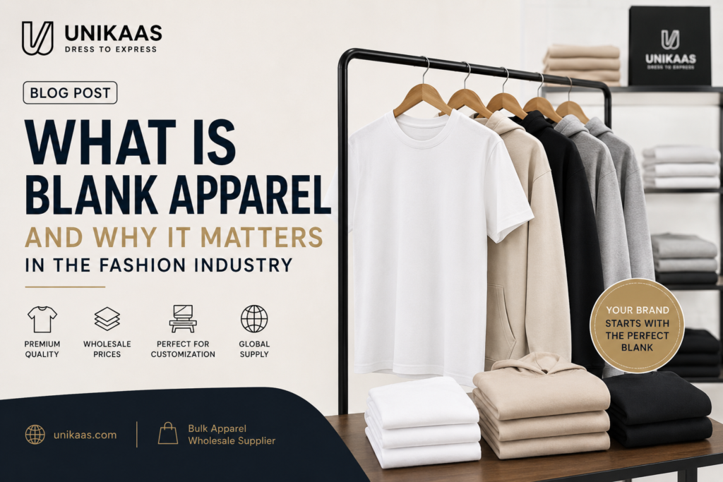 What Is Blank Apparel and Why It Matters in the Fashion Industry